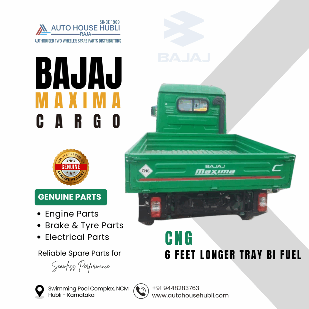 BAJAJ Maxima Cargo CNG 6 Feet Longer Tray BI FUEL