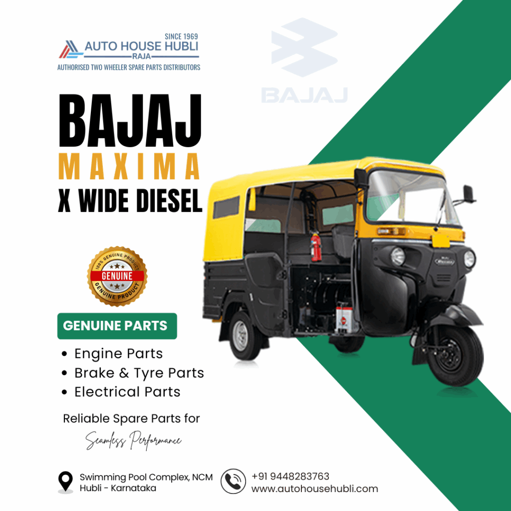 BAJAJ RE Maxima X Wide Diesel Auto