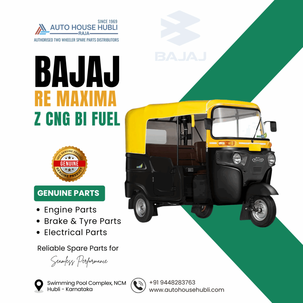 BAJAJ RE Maxima Z CNG BI Fuel