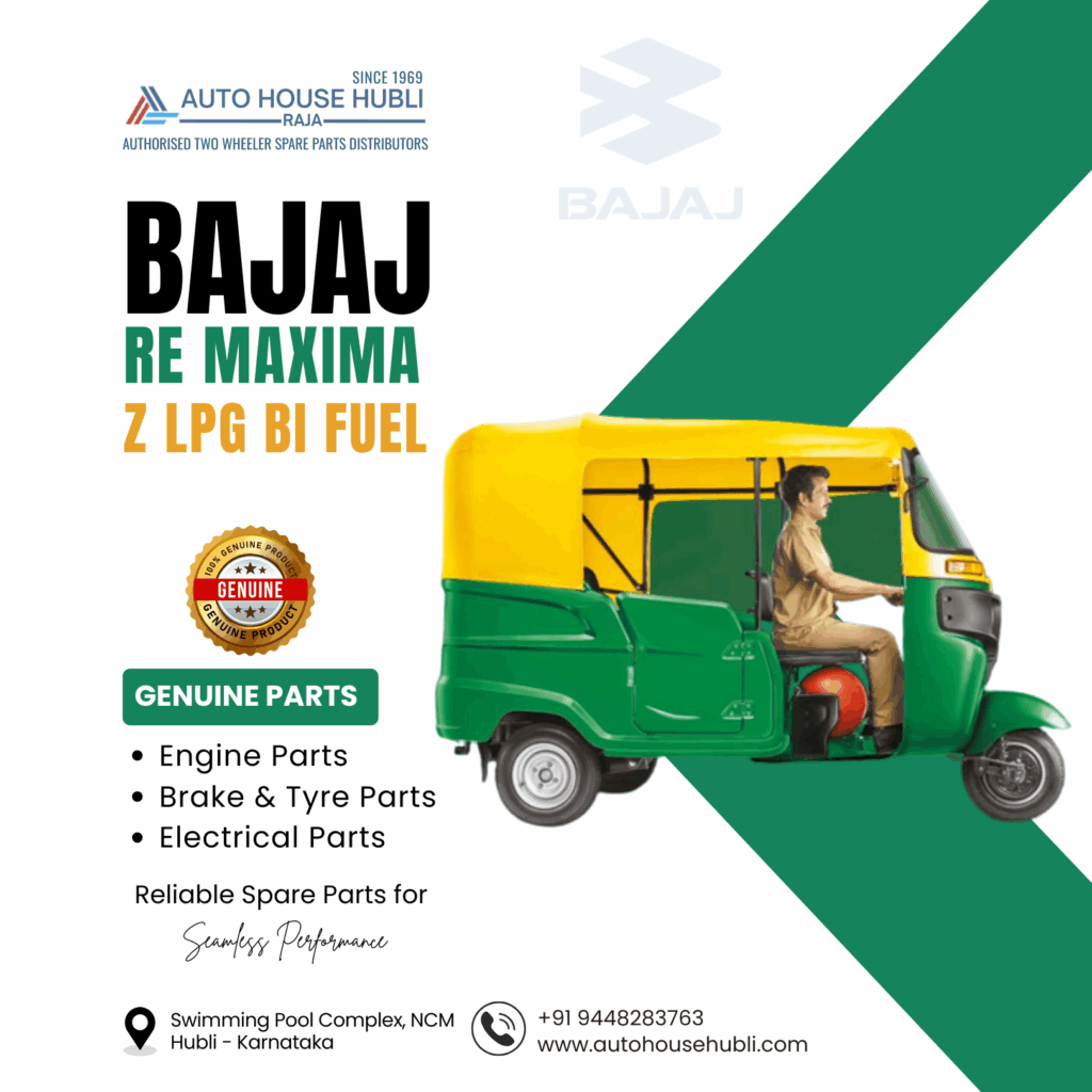 BAJAJ RE Maxima Z LPG BI FUEL