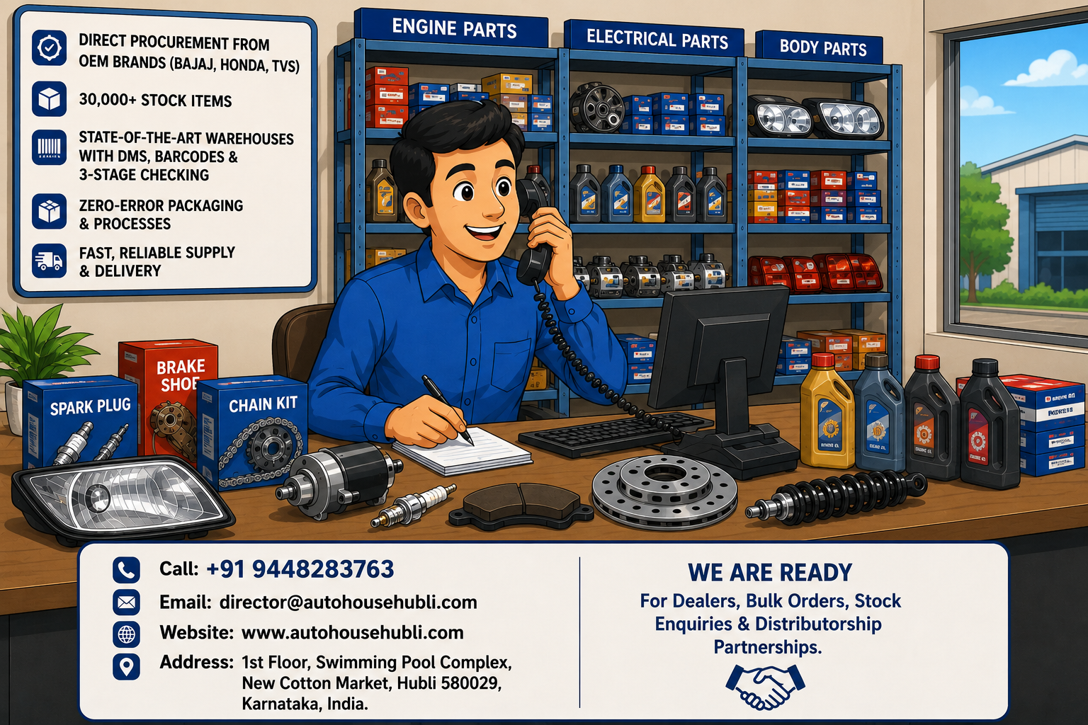 Contact Autohouse Hubli