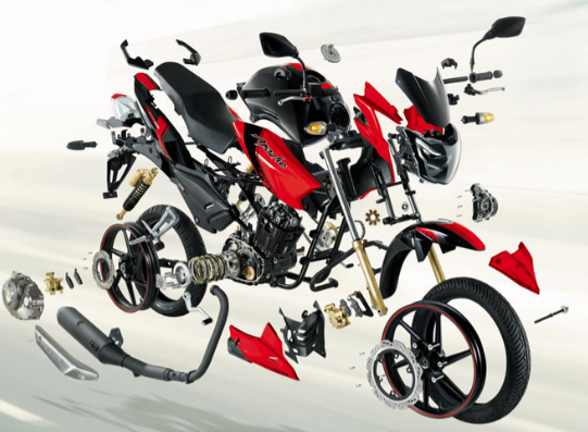 TVS 2 wheeler spare parts