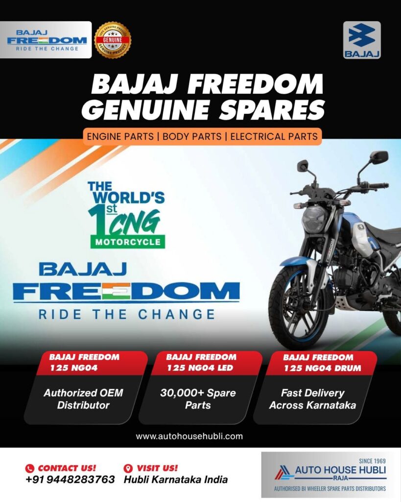 BAJAJ FREEDOM CNG SPARES